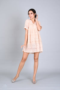 Lace 2: Warda Empire Mini Dress