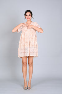 Lace 2: Warda Empire Mini Dress