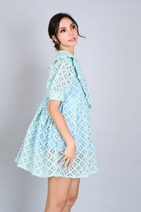 Lace 2: Wynter Collared Mini Dress