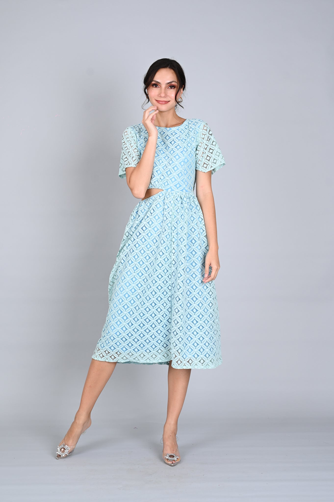 Lace 2: Wiley Midi Dress