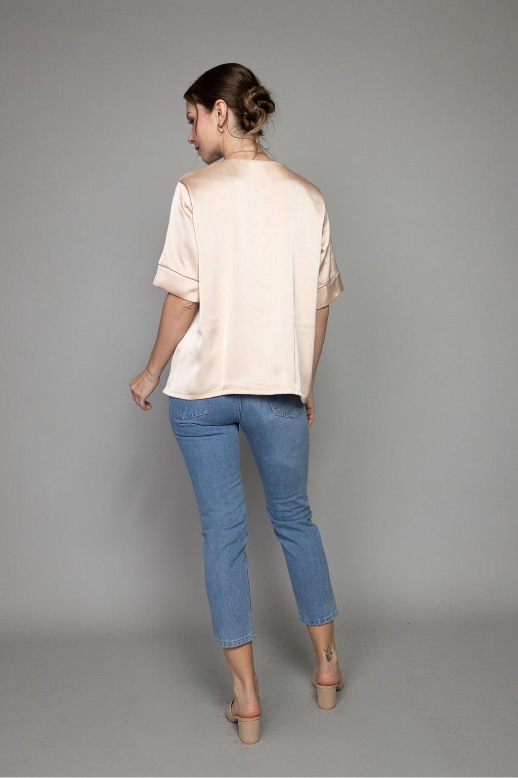 Satin: Ellie Top