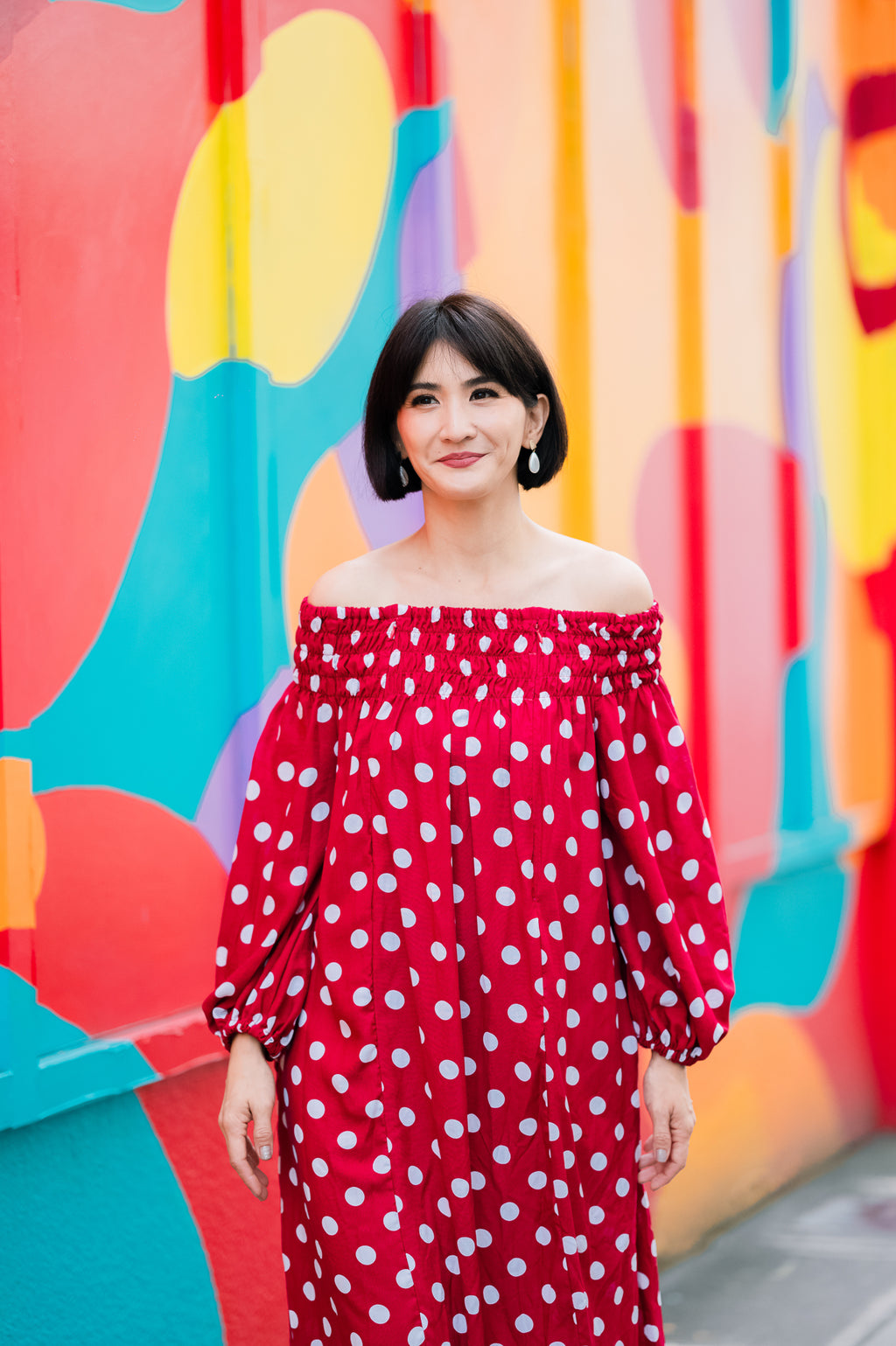 MUM x RPB 8: Eva Off-Shoulder Dress