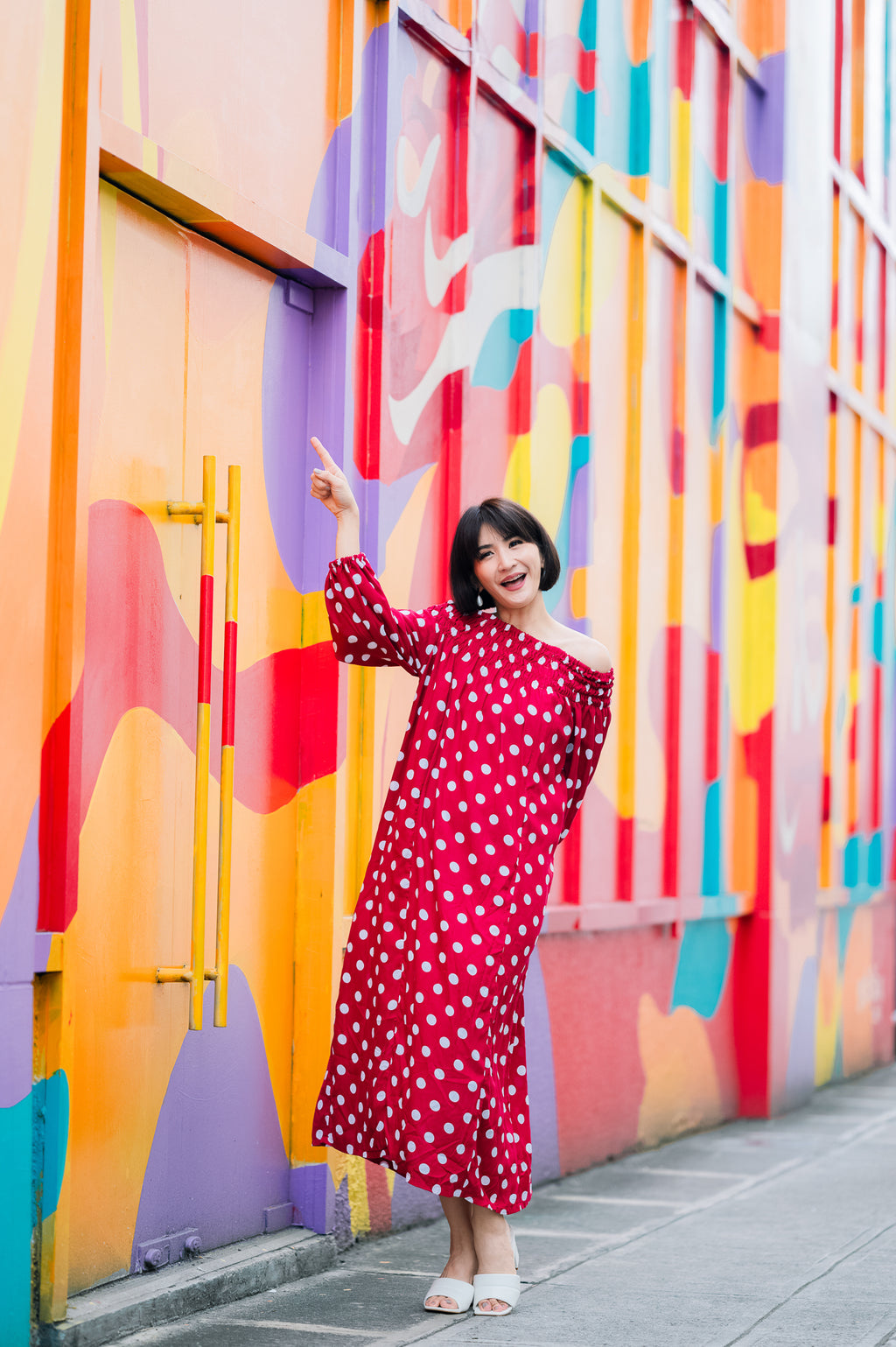 MUM x RPB 8: Eva Off-Shoulder Dress