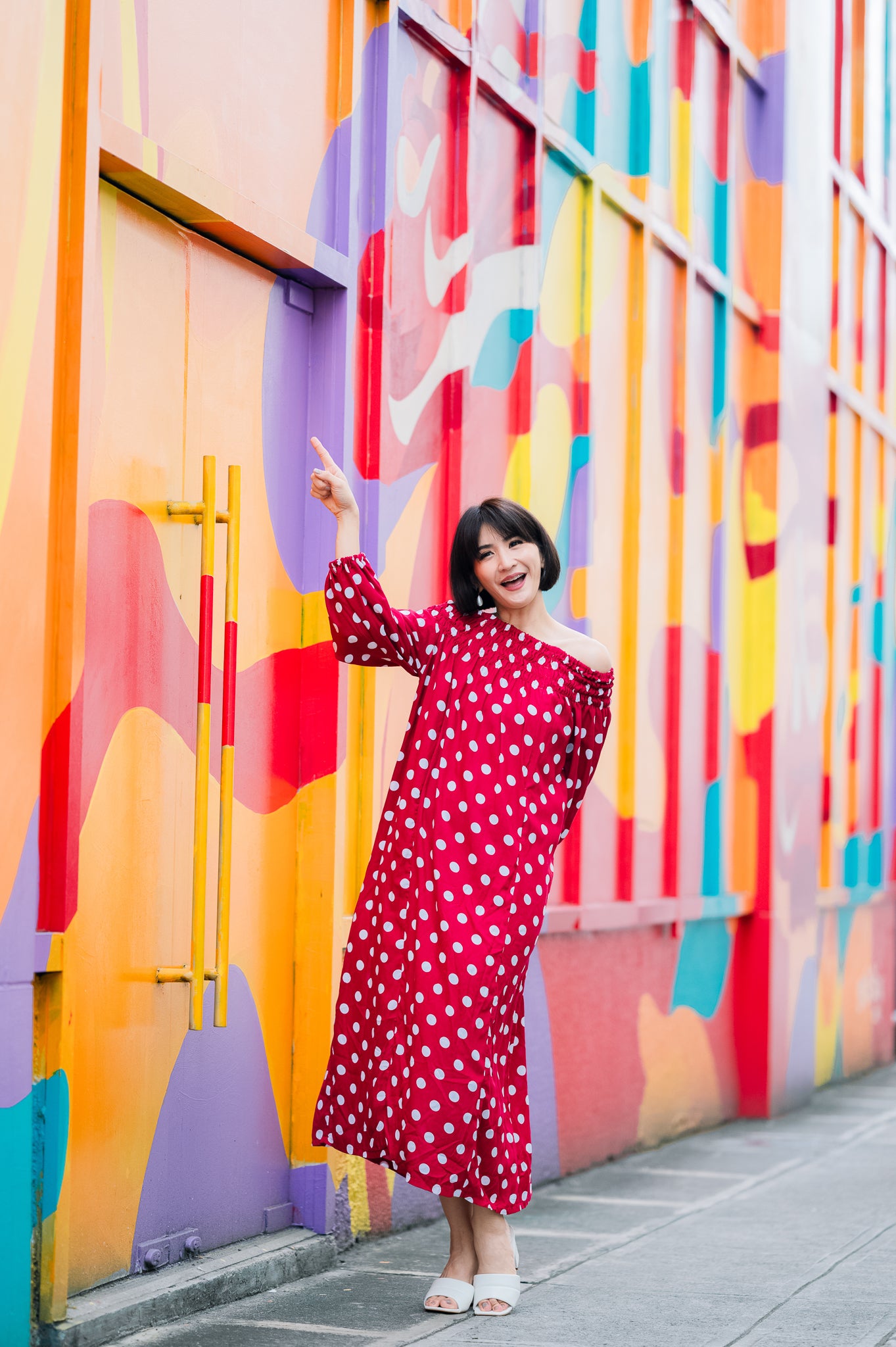 MUM x RPB 8: Eva Off-Shoulder Dress