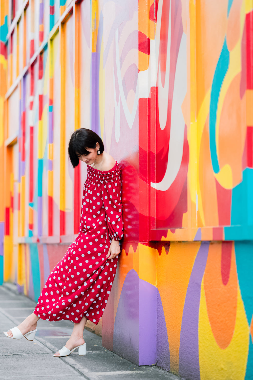 MUM x RPB 8: Eva Off-Shoulder Dress