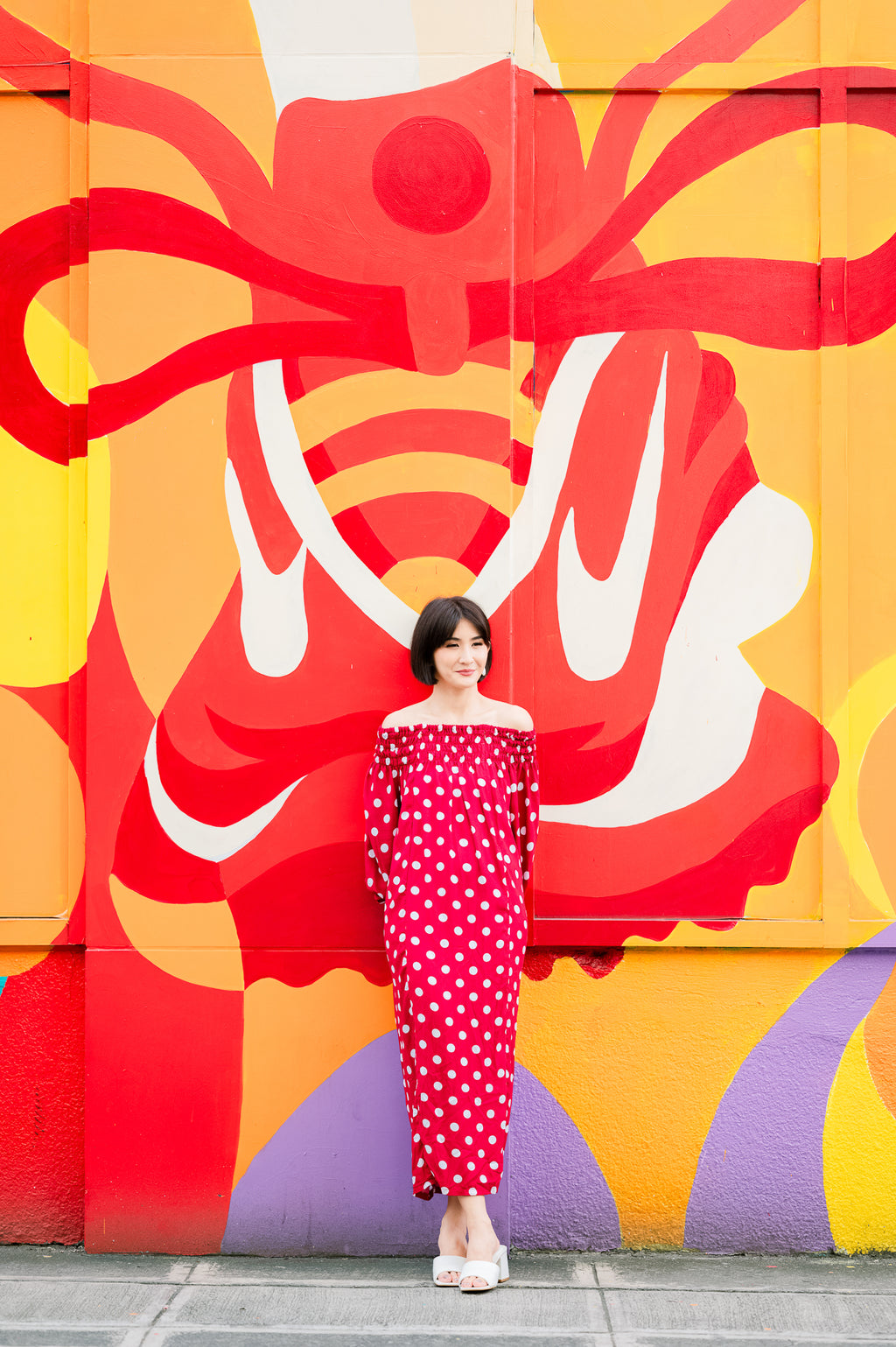 MUM x RPB 8: Eva Off-Shoulder Dress