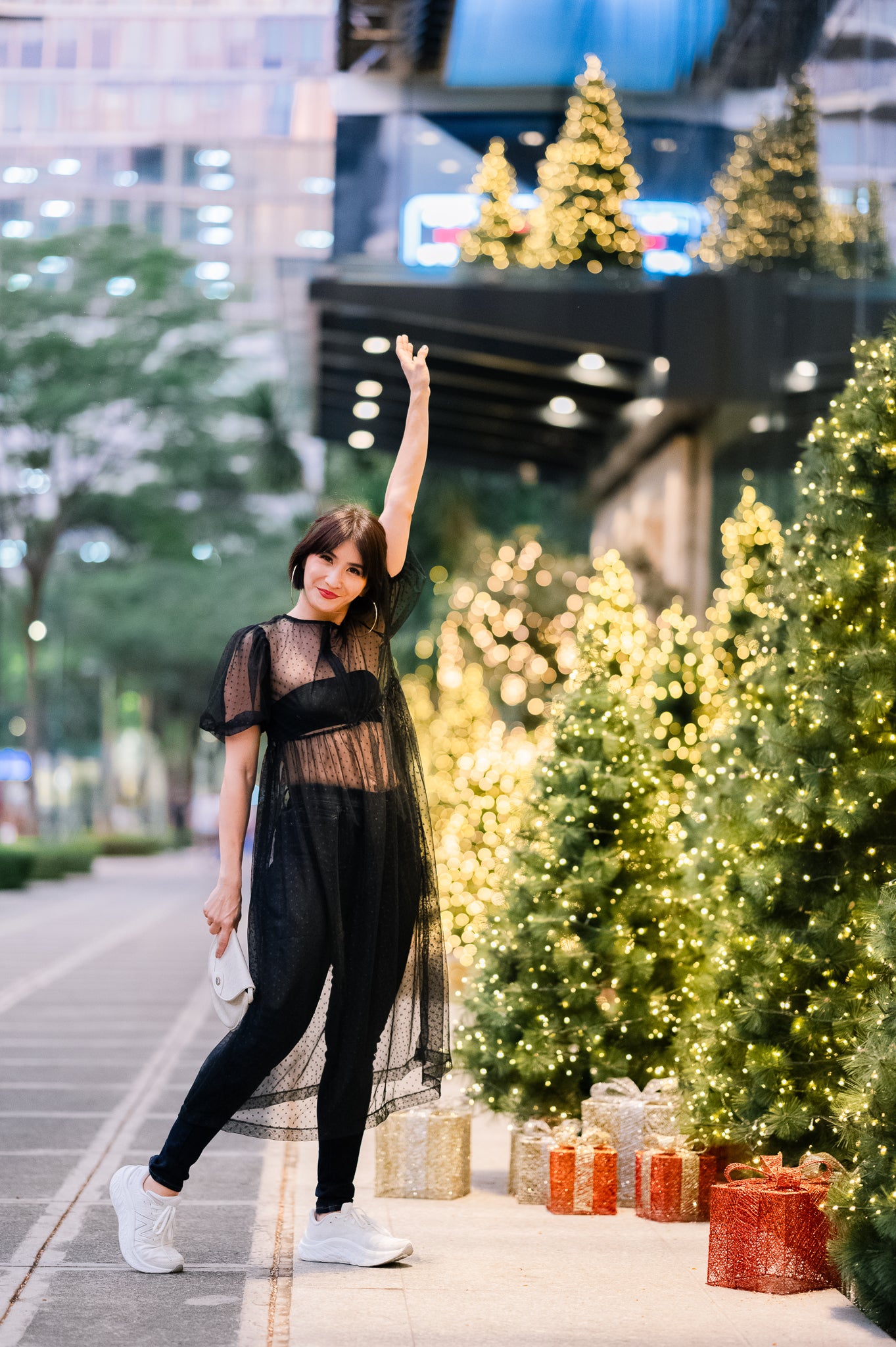 MUM x RPB 8: Amelia Parisian Dots See Through Dress (inner not included)