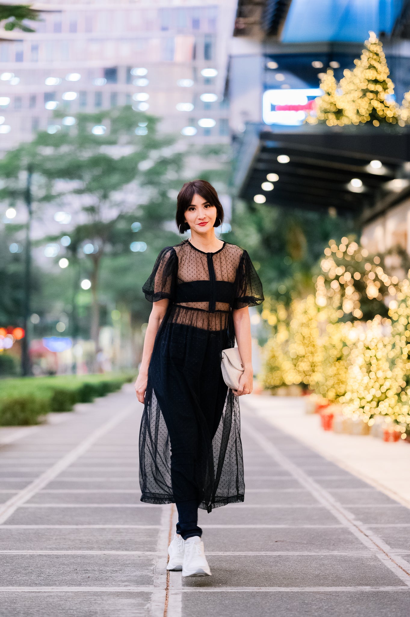 MUM x RPB 8: Amelia Parisian Dots See Through Dress (inner not included)