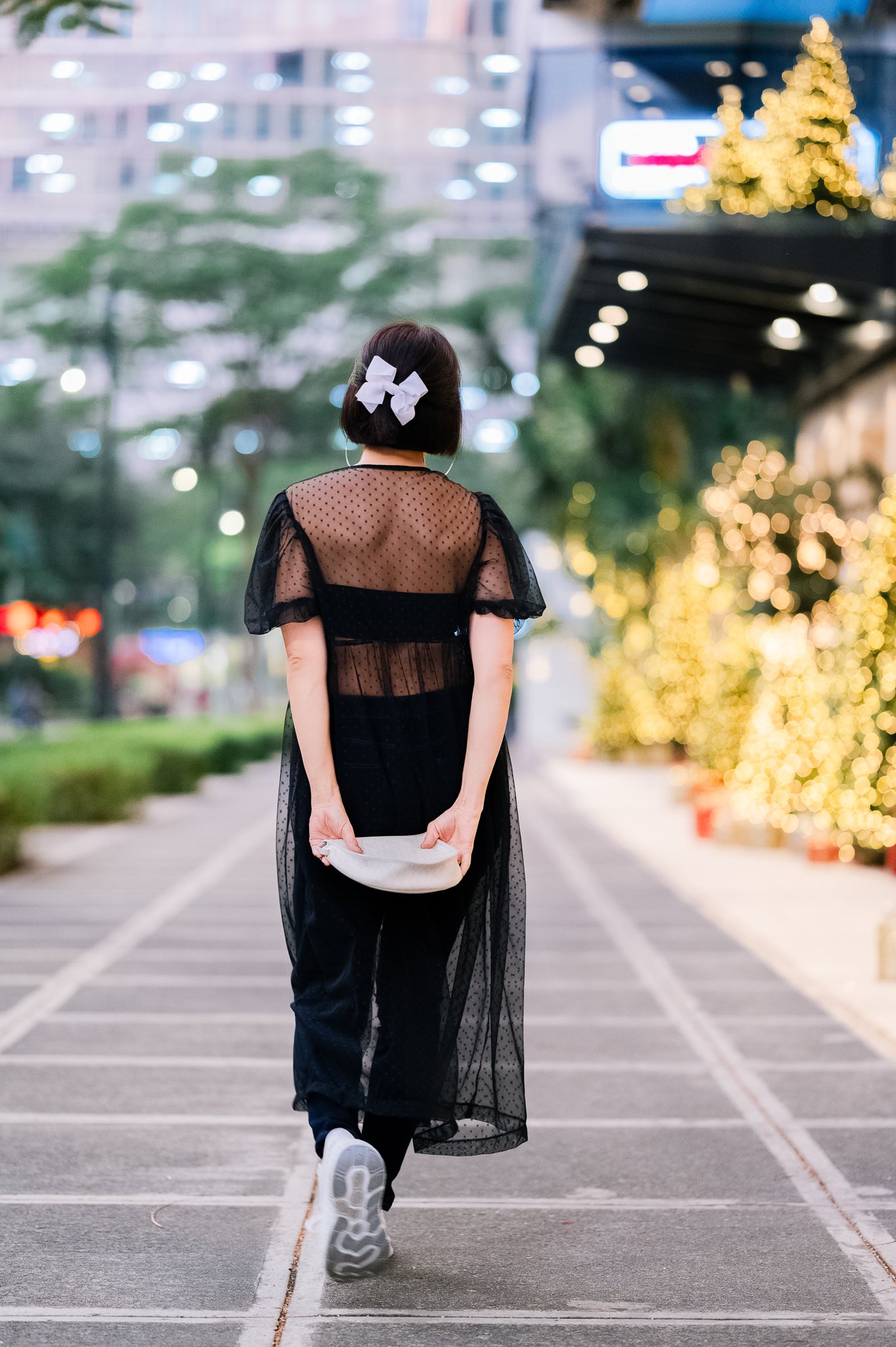 MUM x RPB 8: Amelia Parisian Dots See Through Dress (inner not included)