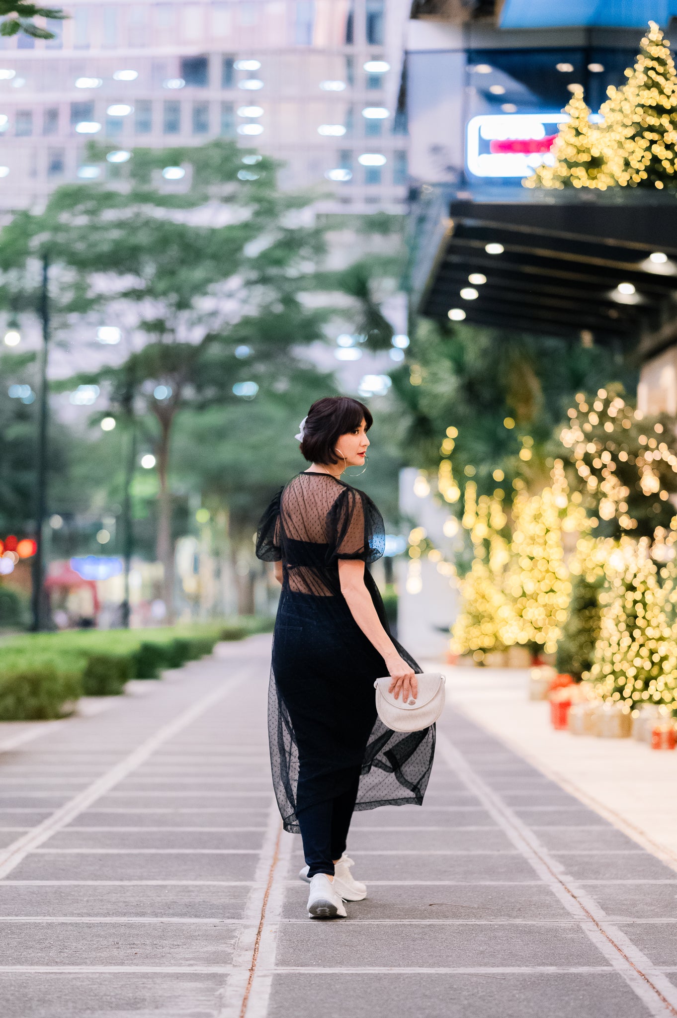 MUM x RPB 8: Amelia Parisian Dots See Through Dress (inner not included)