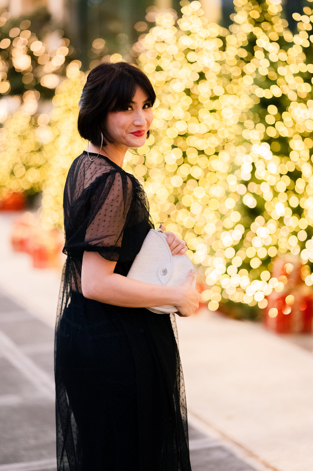 MUM x RPB 8: Amelia Parisian Dots See Through Dress (inner not included)