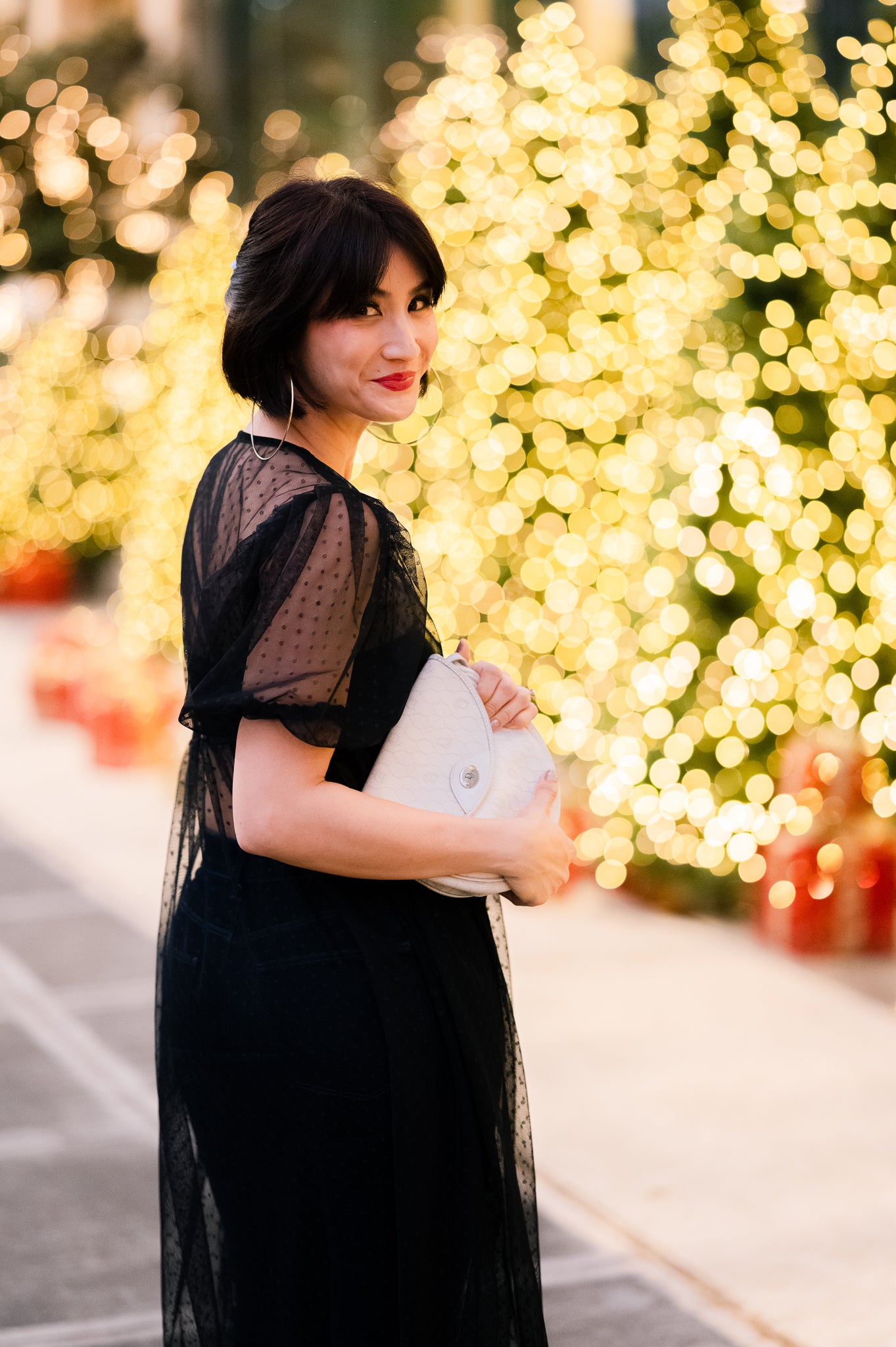 MUM x RPB 8: Amelia Parisian Dots See Through Dress (inner not included)