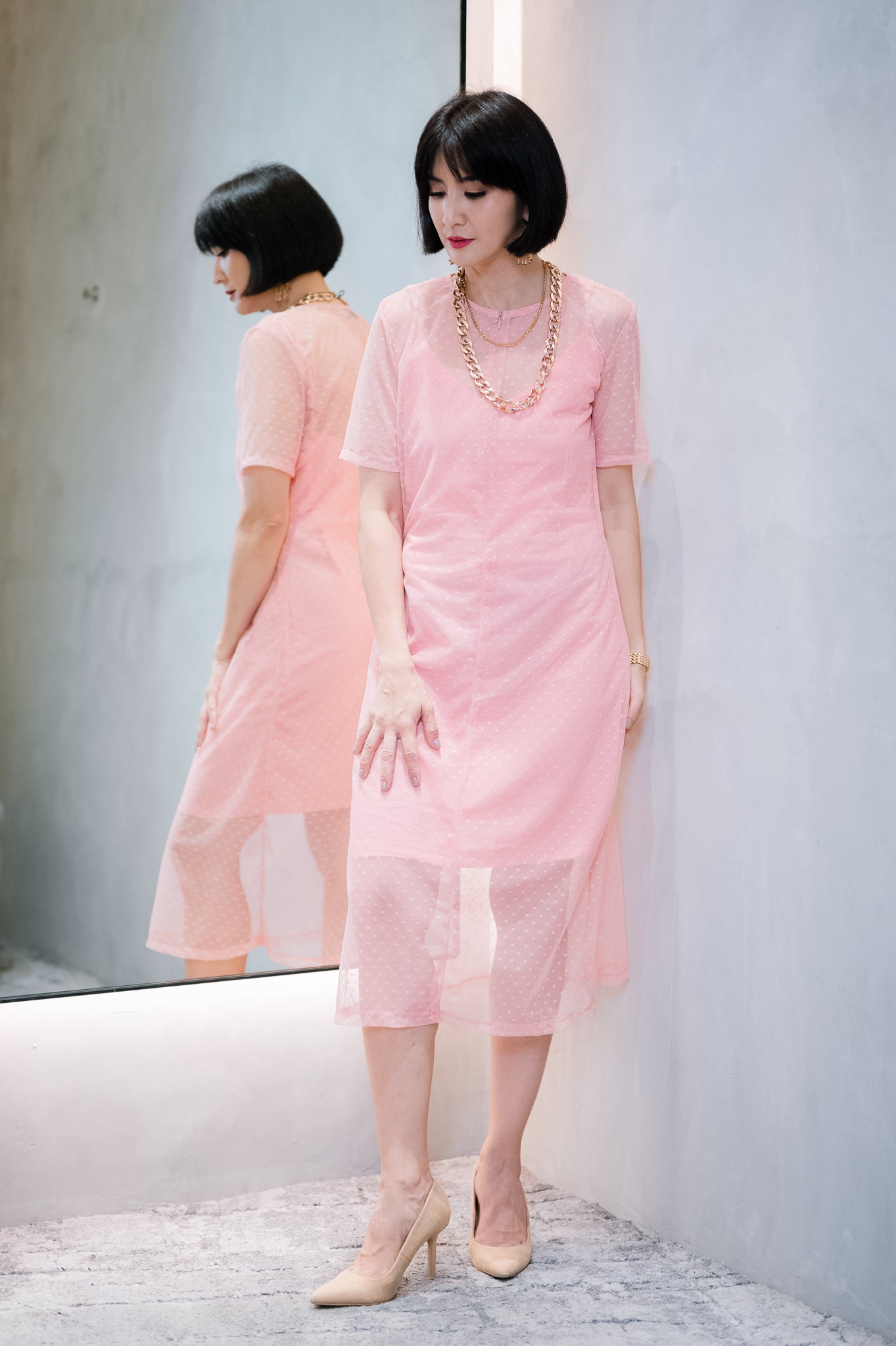 MUM x RPB 8: Hannah See Through Dress (with inner)