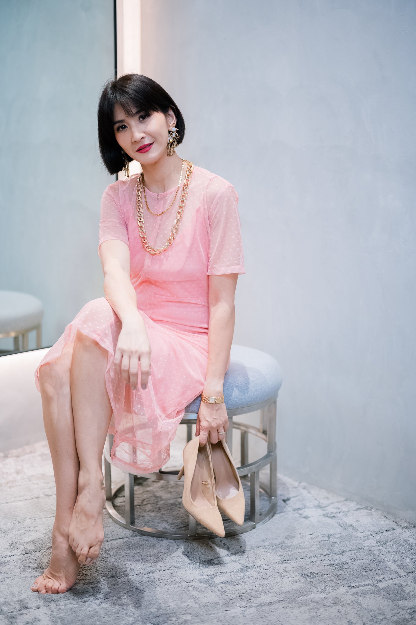 MUM x RPB 8: Hannah See Through Dress (with inner)