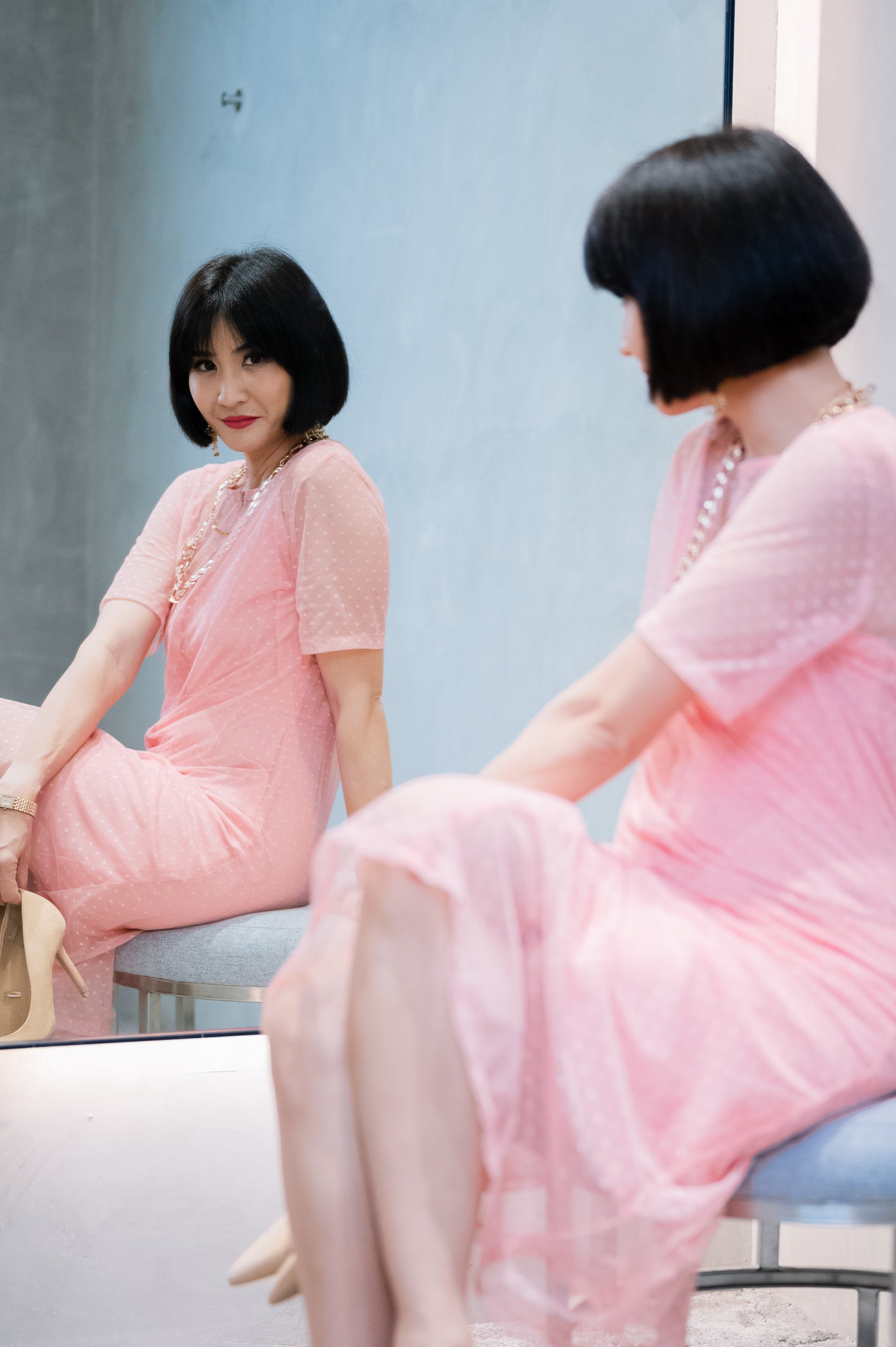 MUM x RPB 8: Hannah See Through Dress (with inner)