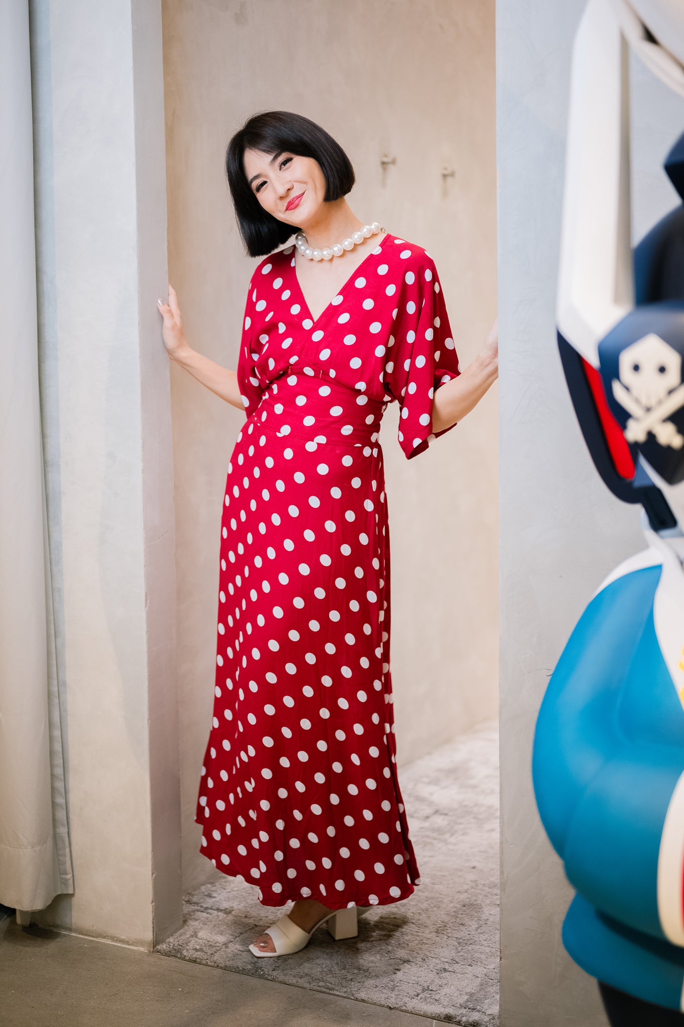 MUM x RPB 8: Laura Cinched Waist Dress