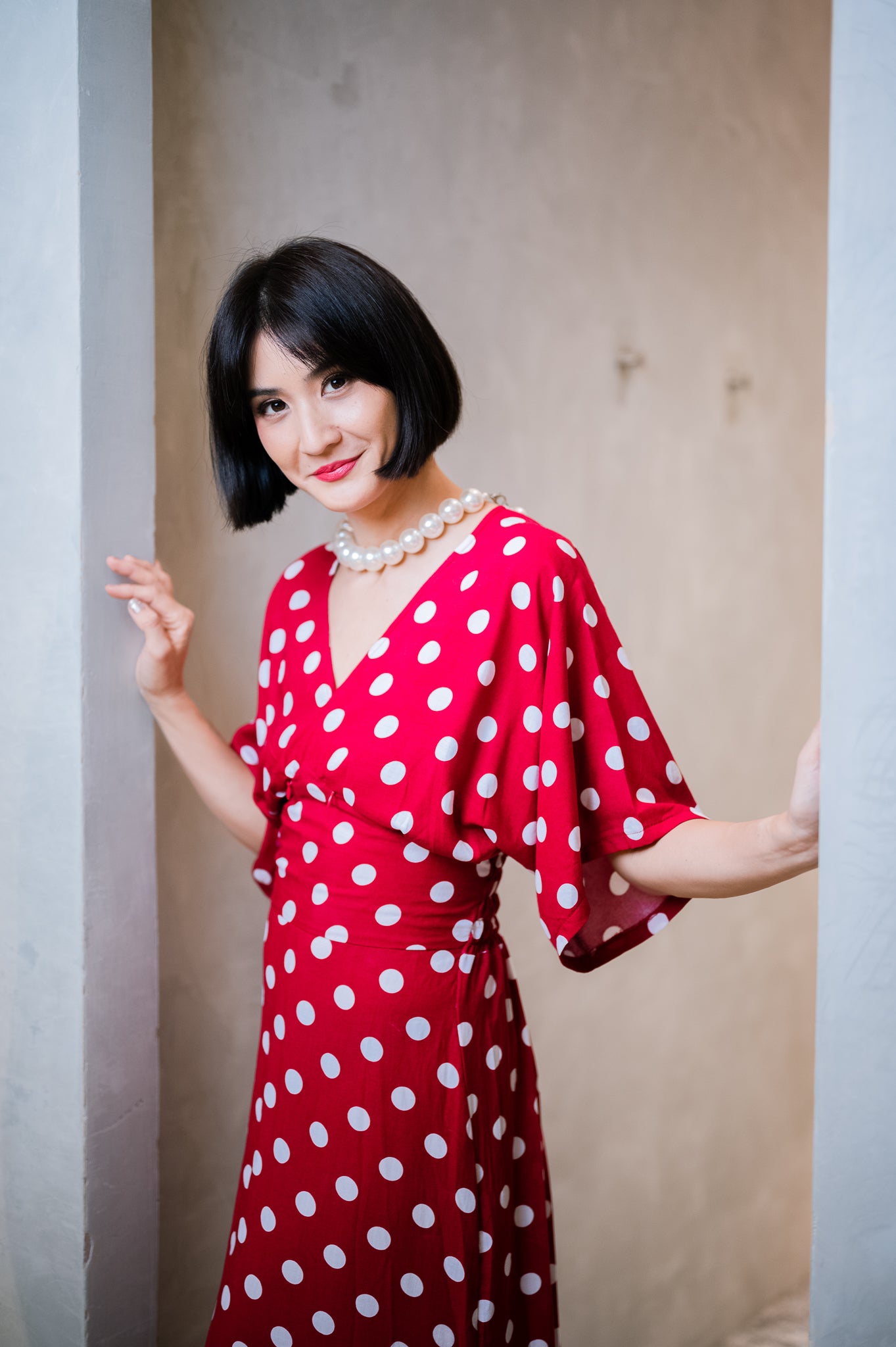 MUM x RPB 8: Laura Cinched Waist Dress