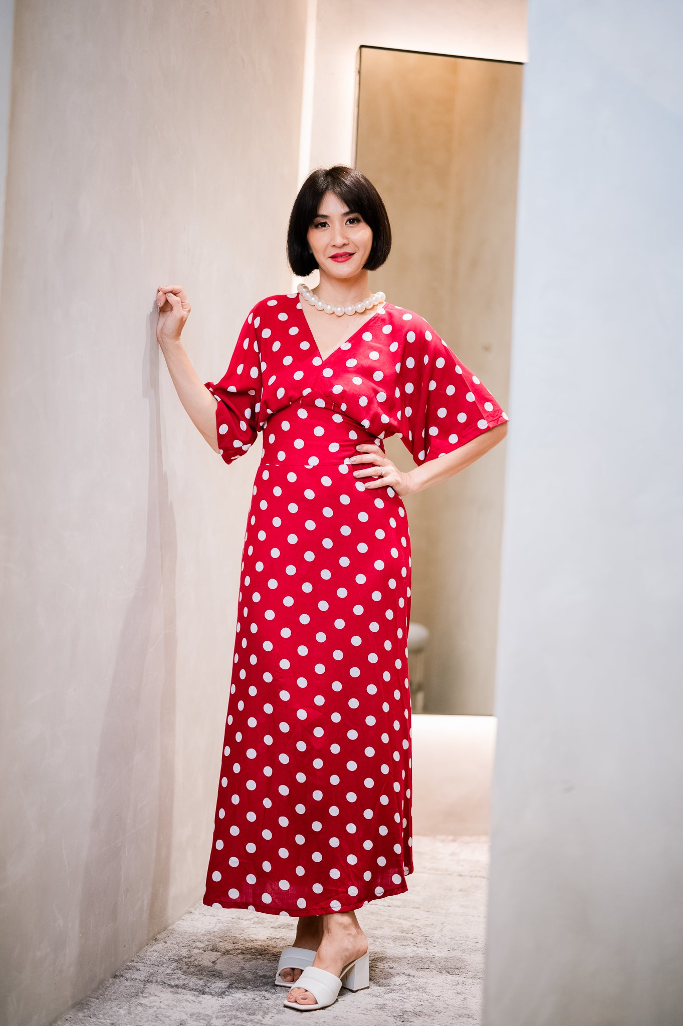 MUM x RPB 8: Laura Cinched Waist Dress