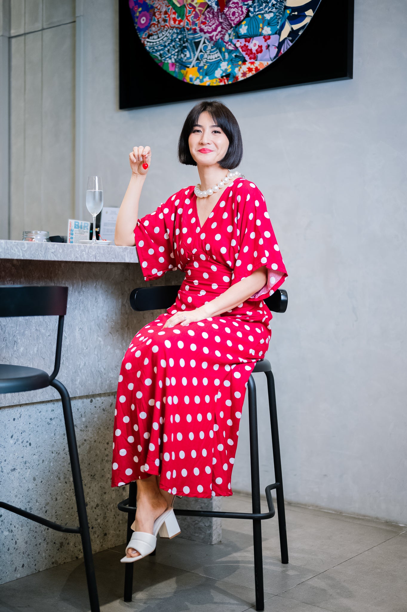 MUM x RPB 8: Laura Cinched Waist Dress