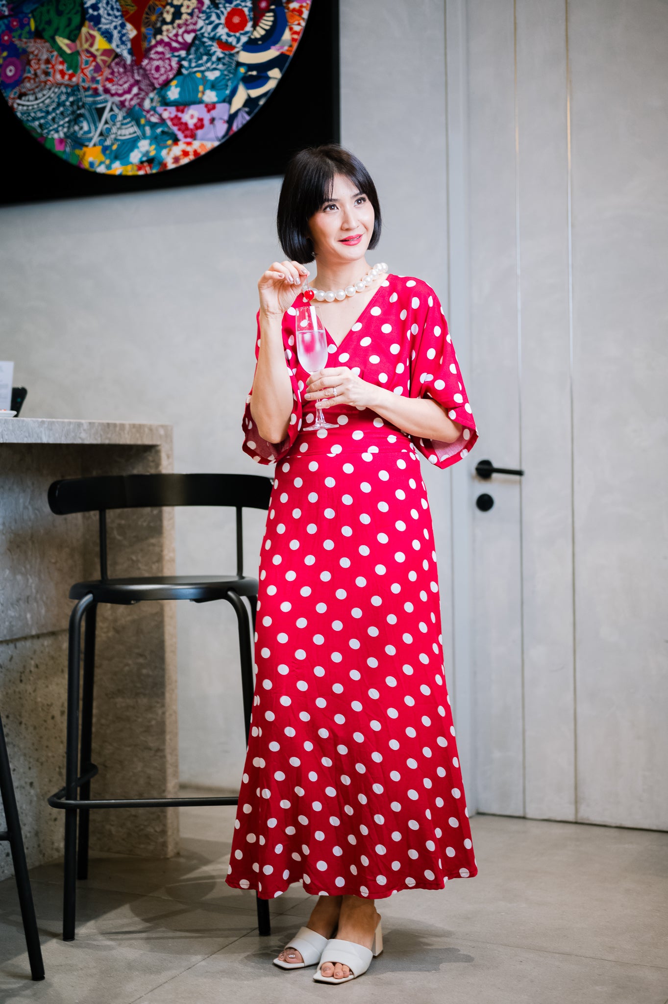 MUM x RPB 8: Laura Cinched Waist Dress