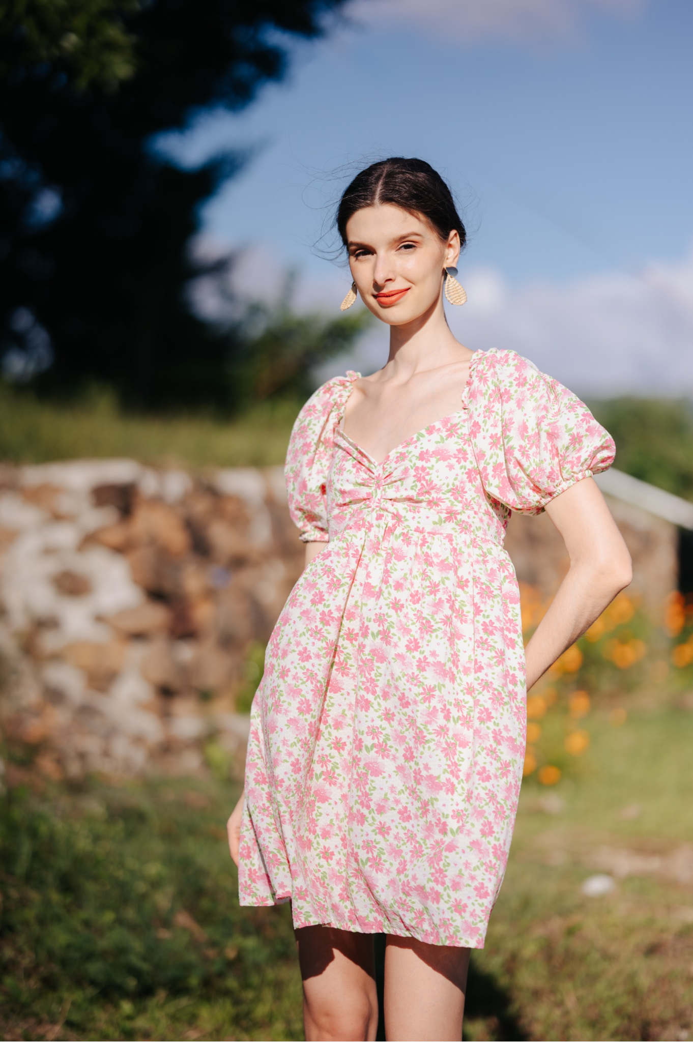 Jenny Premium Breastfeeding Dress: Isha Mini Dress