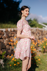 Jenny Premium Breastfeeding Dress: Isha Mini Dress
