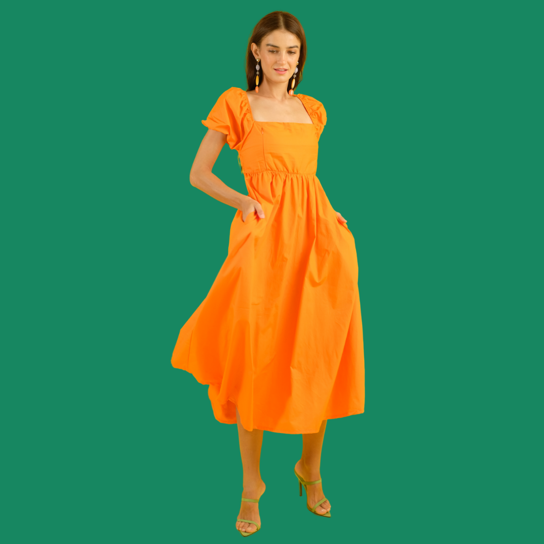 Jenny Premium Breastfeeding Dress: Fiona Smocked Dress