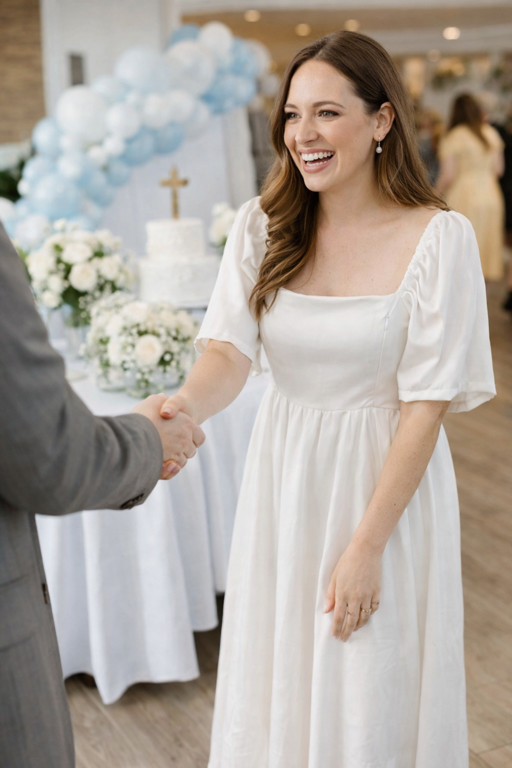 Whites Collection 3: Fiona Dress