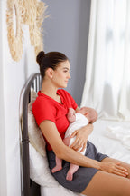 Ribbed Cotton Breastfeeding Shirt