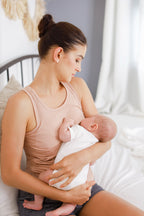 Ribbed Cotton Breastfeeding Sando