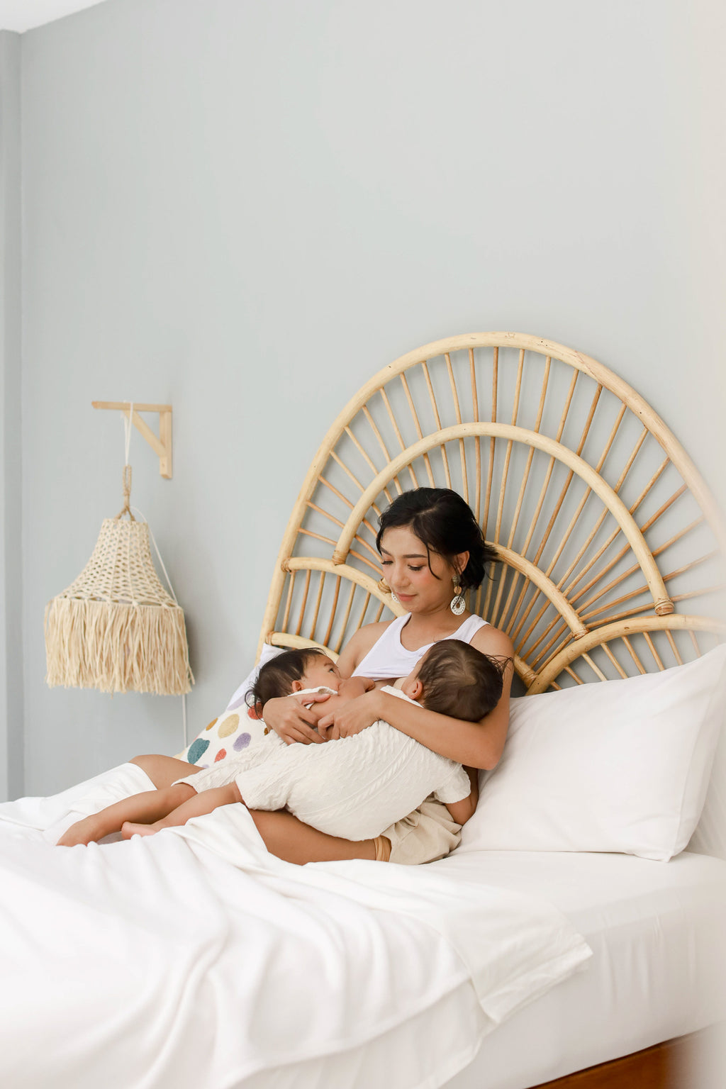 Ribbed Cotton Breastfeeding Sando