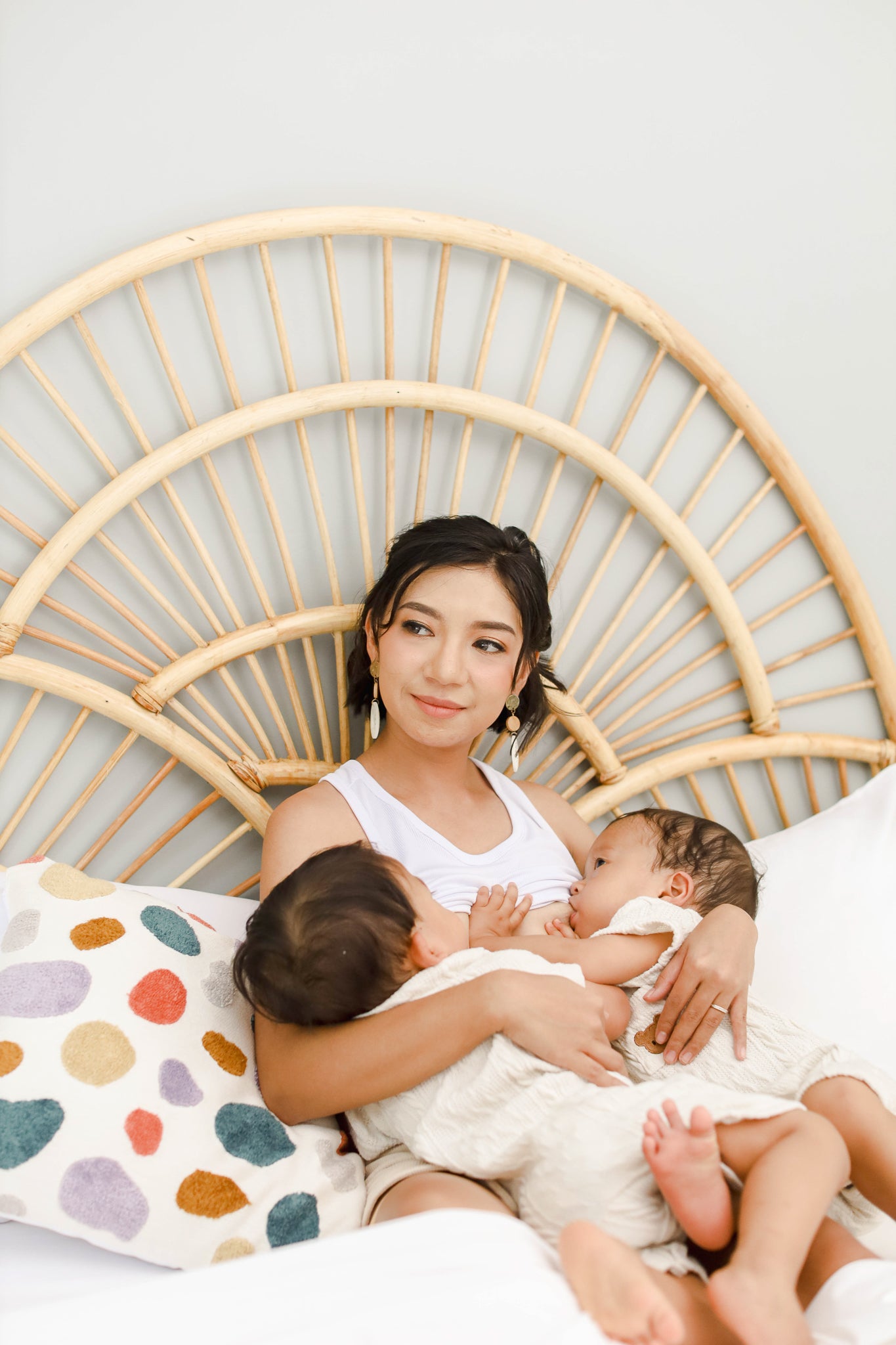 Ribbed Cotton Breastfeeding Sando