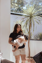 Ribbed Cotton Breastfeeding Shirt