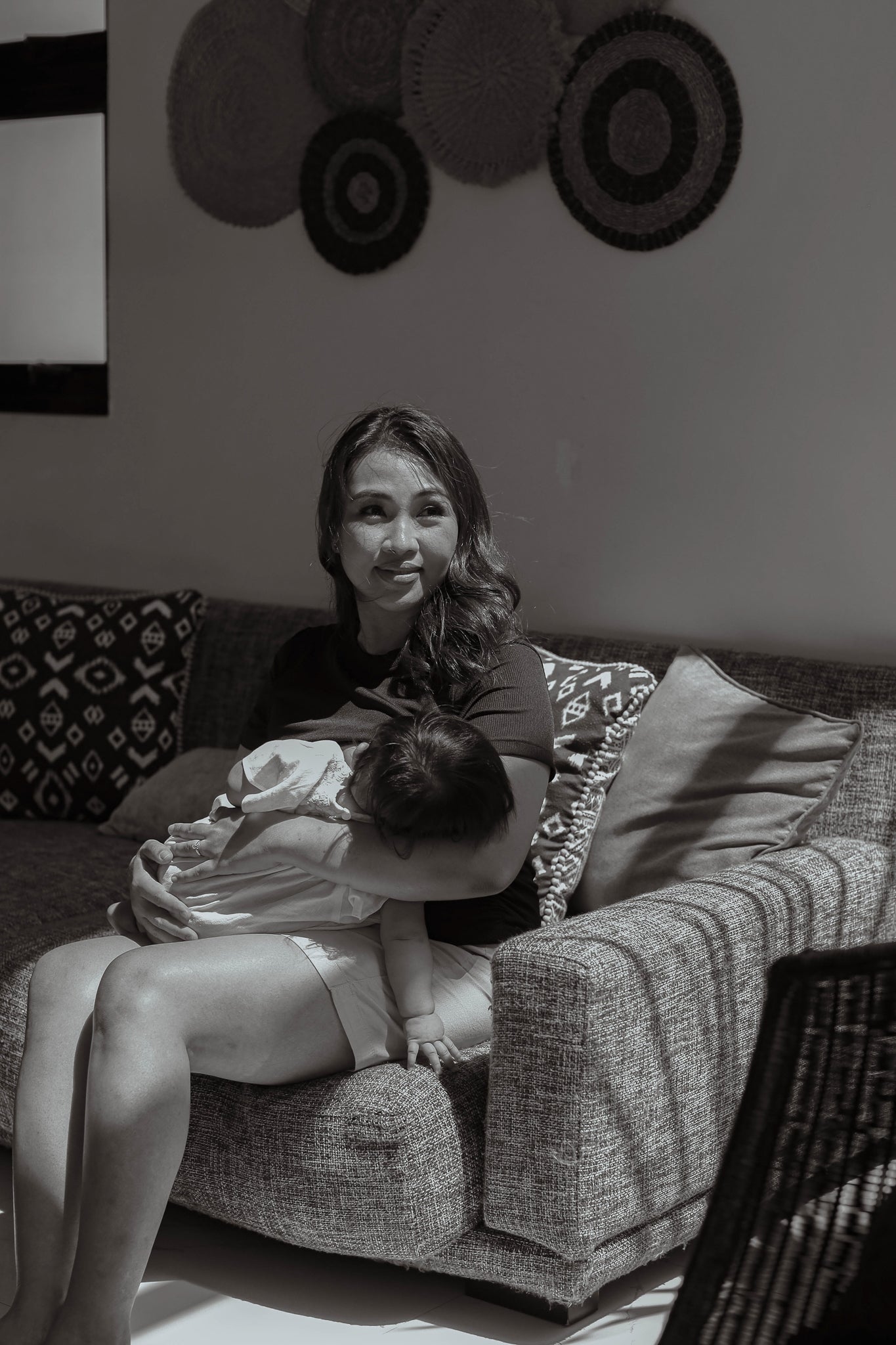 Ribbed Cotton Breastfeeding Shirt