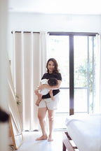 Ribbed Cotton Breastfeeding Shirt