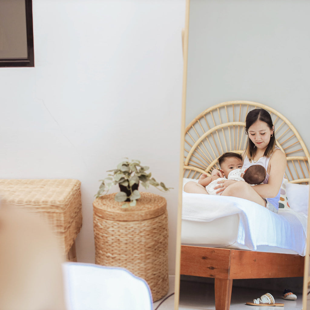 Ribbed Cotton Breastfeeding Sando