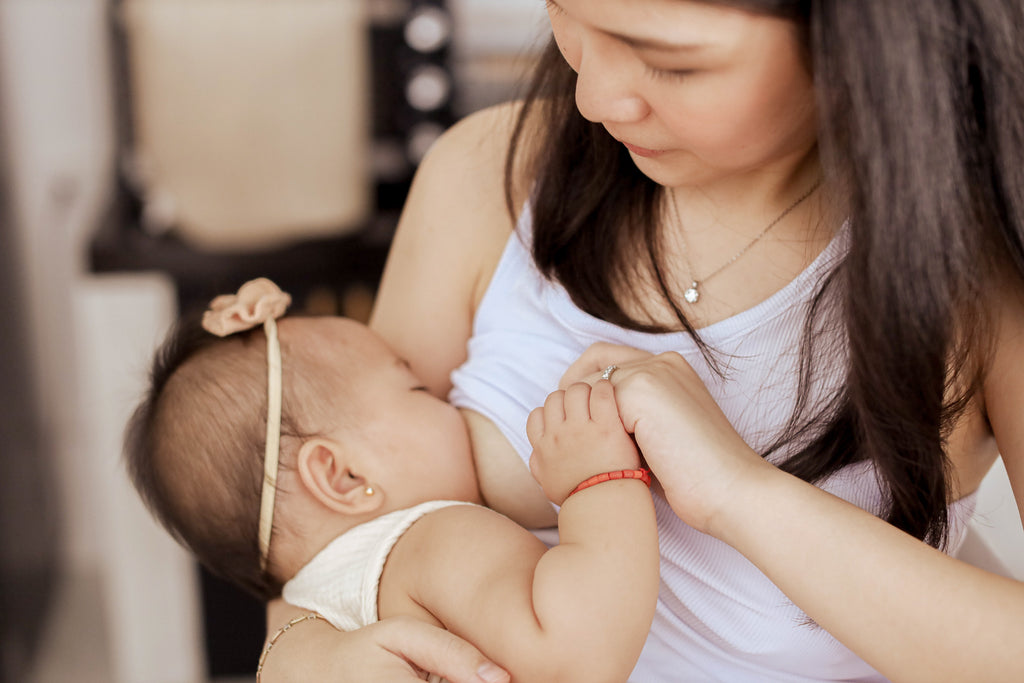 Ribbed Cotton Breastfeeding Sando