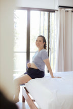 Basic Cotton Stretch Breastfeeding Shirt