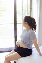 Basic Cotton Stretch Breastfeeding Shirt