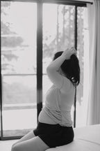 Basic Cotton Stretch Breastfeeding Shirt