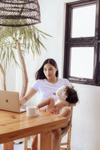 Basic Cotton Stretch Breastfeeding Shirt