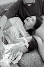 Ribbed Cotton Breastfeeding Shirt