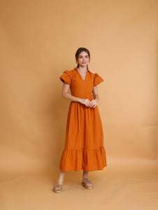 Earth Tones: Abeline Maxi