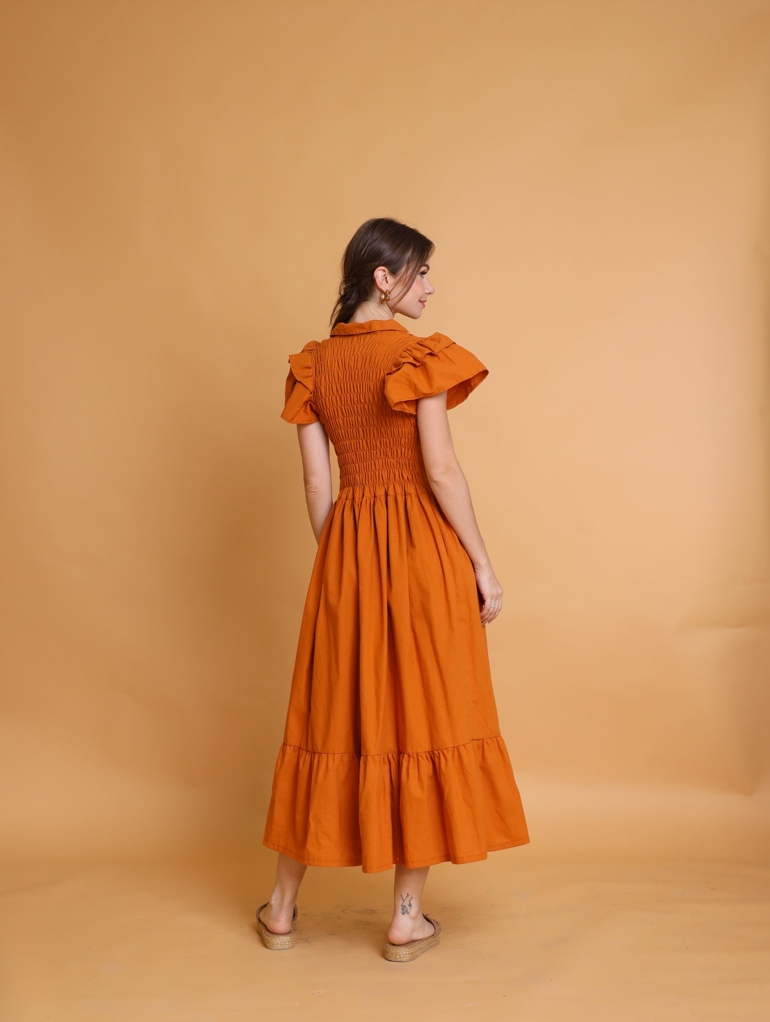 Earth Tones: Abeline Maxi