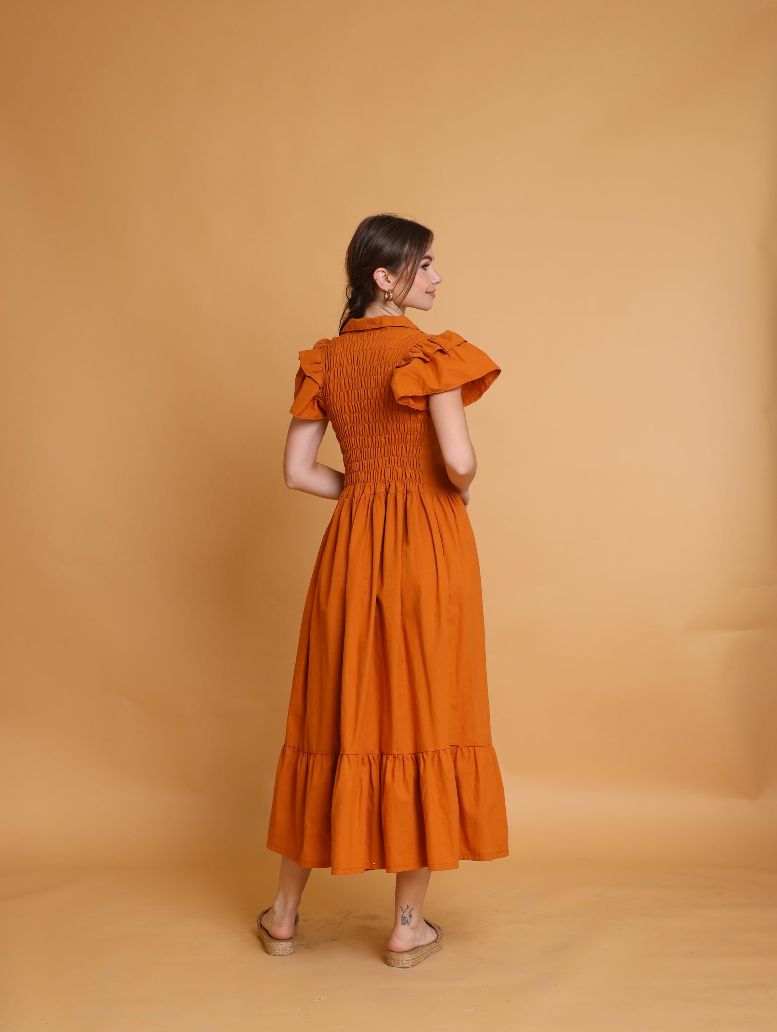 Earth Tones: Abeline Maxi