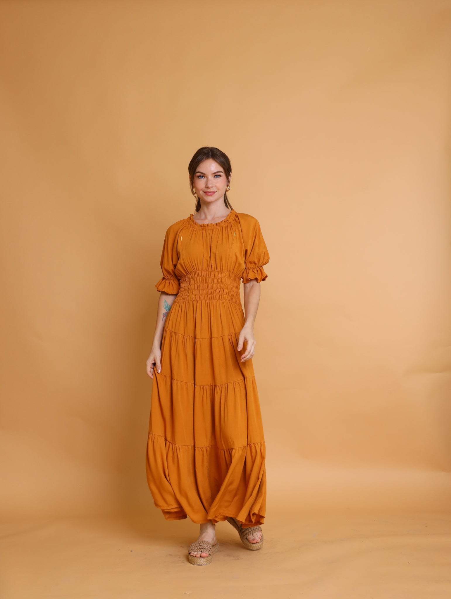 Earth Tones: Heide Maxi