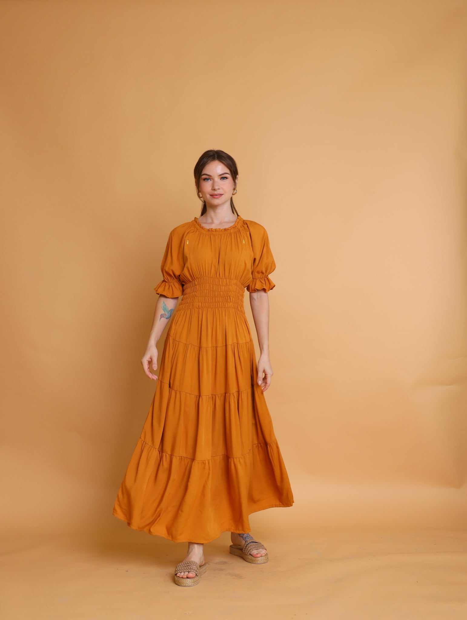 Earth Tones: Heide Maxi