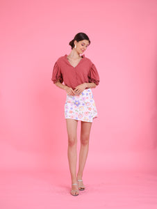 Barbiecore: Carl Swissdot Top