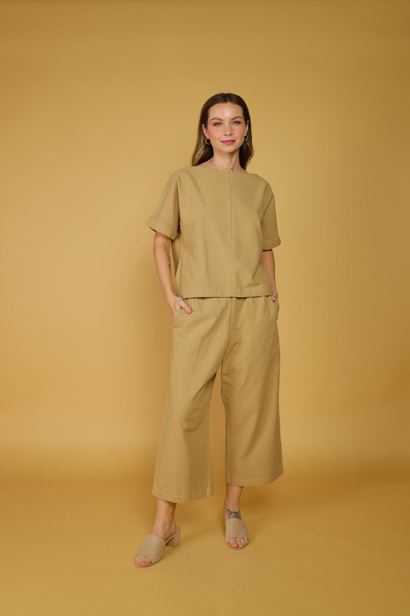 MUM Uniforms: Meghan Culottes