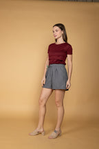 Basic Cotton Stretch Breastfeeding Shirt